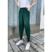 Women Green Chiffon lantern Summer Pants