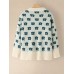 Women Knitted Mild Apricot Color Preepy Youngster Korean Style Sweater