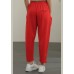 Elegant Red crop Harem  Pants Summer